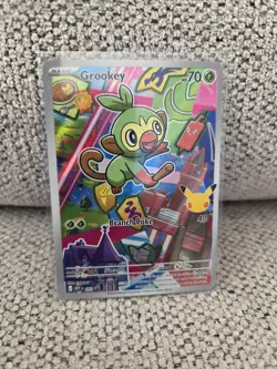 The Pokemon First Partner Illustration Seris 2 Grookey 052 Promo - Image 1