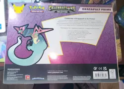 Pokemon TCG: Celebrations Collection: Dragapult Prime Box New Factory Sealed - Image 2