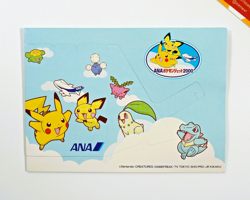 Pokemon Pikachu Pin 2000 ANA Airline Member Club Sealed Japanese - Image 1