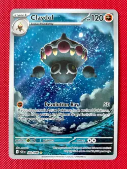 Claydol 092/086 Illustration Rare Chaos Rising Pokemon TCG NM - Image 1