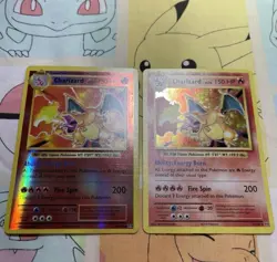 Charizard XY Evolutions Holo & Reverse Holo Lot of 2 Beautiful Cards 11/108 - Image 2