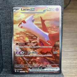 Pokemon TCG Latias EX 239/191 Special Illustration Surging Sparks Mint - Image 1