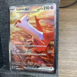 Pokemon TCG Latias EX 239/191 Special Illustration Surging Sparks Mint - Image 2