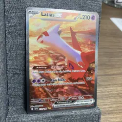 Pokemon TCG Latias EX 239/191 Special Illustration Surging Sparks Mint - Image 3