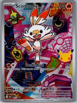 Scorbunny 053 First Partner Series 2 Pokemon Near Mint - Image 1