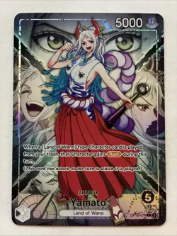 Yamato Leader OP16-079 Alternate Art Holo ENGLISH A Time Of Battle One Piece - Image 1