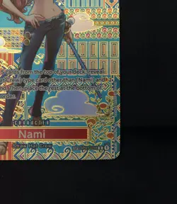 One Piece Card Game English OP01-016 Nami SP ALT ART CCG OP05 - Image 3