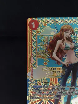 One Piece Card Game English OP01-016 Nami SP ALT ART CCG OP05 - Image 4
