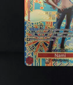 One Piece Card Game English OP01-016 Nami SP ALT ART CCG OP05 - Image 5