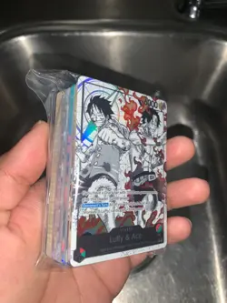 ST30 Luffy & Ace GOD Deck English One Piece TCG (FULLY ALTED DECK) - Image 1