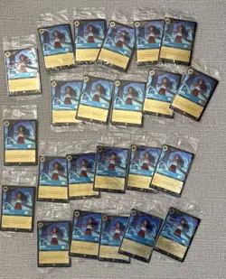 Disney Lorcana TCG Moana 26/P2 Promo Cinemark Lorcana Foil Lot of 23 Cards New - Image 1