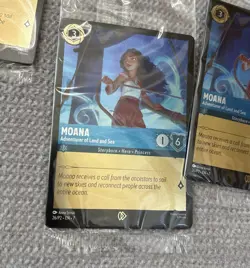 Disney Lorcana TCG Moana 26/P2 Promo Cinemark Lorcana Foil Lot of 23 Cards New - Image 2