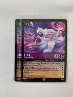 Disney Lorcana x2 Elsa - Spirit of Winter - Fabled - Image 1