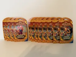 Disney Lorcana Trading Card Game: Wilds Unknown Sleeved Booster Pack x12 - Image 1