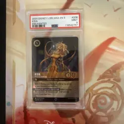 Disney Lorcana Kida Protector of Atlantis 206/204 Enchanted PSA 9 MINT - Image 2