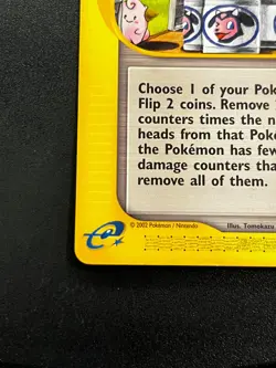 Moo-Moo Milk 155/165 - Expedition Base Regular Vintage Pokemon Card LP e-Reader - Image 2