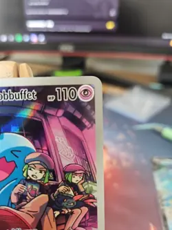 Pokemon TCG Holo Promo Team Rocket's Wobbuffet Promo 203 Pokemon Card NM - Image 3