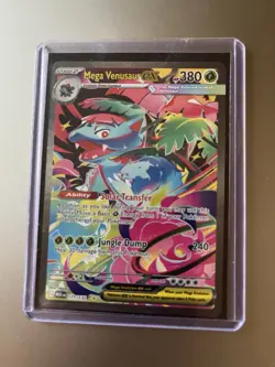 Mega Venusaur EX SIR 177/132 Mega Evolution English pokemon TCG Near Mint Card - Image 2
