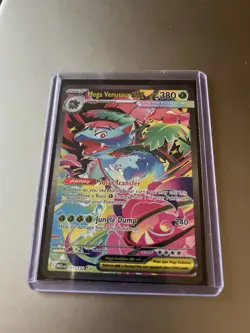 Mega Venusaur EX SIR 177/132 Mega Evolution English pokemon TCG Near Mint Card - Image 3