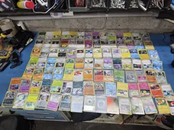 100 Pokemon Cards Storage Unit Find (Many Lots Listed) - Image 1