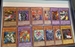 Lot of 12 Rare Yu Gi Oh! Cards... Dark Blade, Jack's Knight, Flame Swordsman - Image 1