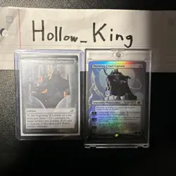 Tezzeret Cruel Captain (Borderless) Edge of Eternities Foil MINT CONDITION CARD! - Image 1