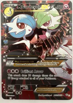 Pokemon Mega-Gardevoir EX Generations Holo Full Art Ultra Rare Card RC31/RC32 - Image 1