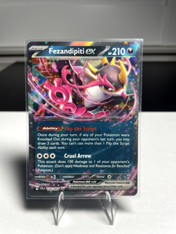 Fezendipiti EX 38/64 Shrouded Fable Collectible Card Near Mint Condition - Image 1