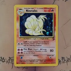 Vintage Pokemon Card Lot (22 Total) 2 Holo & Some 1st edition MP-NM English - Image 2