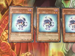 TAEV-EN007 Yugioh 3x Chrysalis Pantail (NM) - Image 2