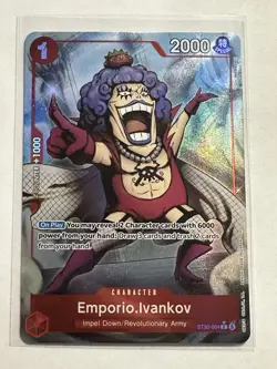 Emporio.Ivankov C ST30-004 Alt STARTER DECK EX Luffy Ace ONE PIECE English Para - Image 1