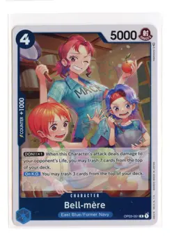 Bell-mere OP03-051 R Foil One Piece Pillars of Strength English NM - Image 1