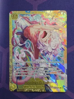 Monkey D. Luffy OP15 EB04-061 SEC ONE PIECE Card Game in hand🔥🔥 ENGLISH NM - Image 1
