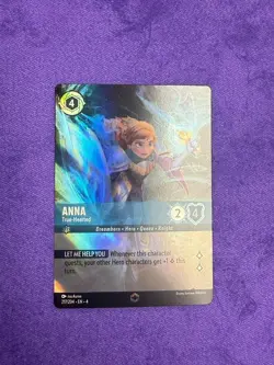 Disney Lorcana Anna Fair-Hearted Enchanted 210/204 Archazia's Island NM/MINT - Image 3
