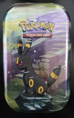Pokemon TCG Scarlet & Violet Prismatic Evolutions Mini Tin Umbreon Sealed NEW - Image 1