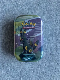 Pokemon TCG Scarlet & Violet Prismatic Evolutions Umbreon Mini Tin NEW SEALED - Image 1