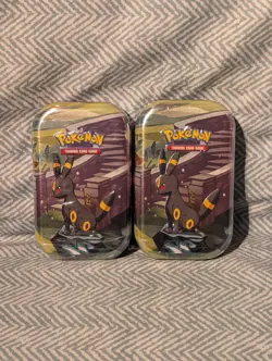 Pokemon TCG: Scartlet & Violet Prismatic Evolutions Mini Tin Umbreon New/Sealed - Image 5