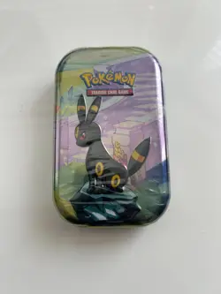 Pokemon TCG Scarlet & Violet Prismatic Evolutions Umbreon Mini Tin NEW & SEALED - Image 1