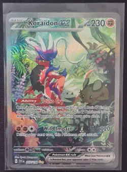 Koraidon EX 247/198 Scarlet Violet Base Set Pokemon Card - Image 2