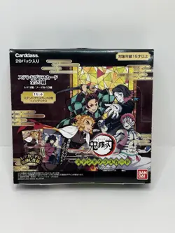 BANDAI Demon Slayer Kimetsu no Yaiba Stained Glass booster Card (Pack ver.) BOX - Image 1