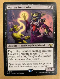 MTG 1x Warren Soultrader # 110 Modern Horizons 3 Magic the Gathering Card x1 NM - Image 1