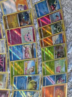 Lot of 75 Sun and Moon Era Pokemon Cards Lot ALL Holos and Reverse C/UN/R- LP-NM - Image 3