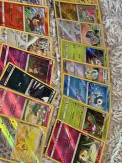 Lot of 75 Sun and Moon Era Pokemon Cards Lot ALL Holos and Reverse C/UN/R- LP-NM - Image 5