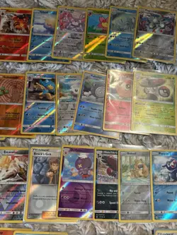 Lot of 75 Sun and Moon Era Pokemon Cards- ALL Holos and Reverse C/UN/R- LP-NM #2 - Image 4