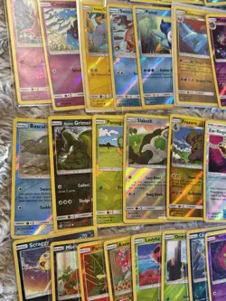 Lot of 75 Sun and Moon Era Pokemon Cards- ALL Holos and Reverse C/UN/R- LP-NM #3 - Image 3