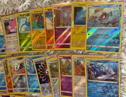 Lot of 75 Sun and Moon Era Pokemon Cards- ALL Holos and Reverse C/UN/R- LP-NM #3 - Image 5