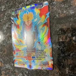 SS2 Trunks for a Brighter Future PRERELEASE Foil Dragon Ball Super Card Game NM - Image 2