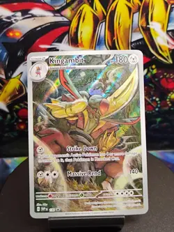 Kingambit SVP 130 Pokemon TCG Scarlet & Violet Promo Card NM - Image 1
