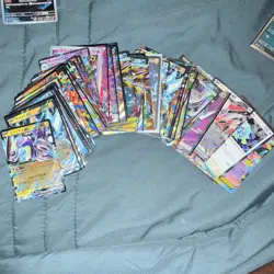 New Pokemon TCG 75-Card Lot EX, Holo Rare, Promo, Foil - Image 1