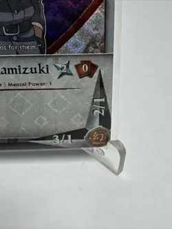 2002 Naruto Izumo Kamizuki #049 Super Rare Diamond Foil NM+ Card - Image 5